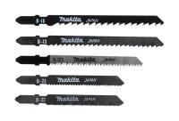 makita A-86898 Stichsägeblätter-Set 5-teilig, 1...