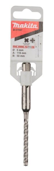 makita Hammerbohrer NEMESIS II B-57897, Ø 5,0 mm, 1 St.