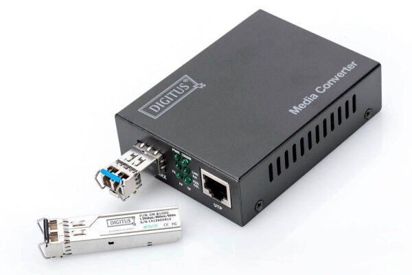 DIGITUS DN-82130  RJ45/SFP Media Converter