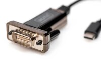 DIGITUS USB-C/RS232 Kabel DA-70166 1,0 m schwarz, 1 St.