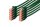 DIGITUS RJ45-Stecker/RJ-45 Stecker Netzwerkkabel DK-1644-010-G-10 1,0 m grün, 10 St.