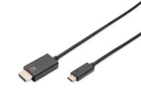 DIGITUS USB-C/HDMI Kabel AK-300330-050-S 5,0 m schwarz, 1...