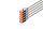 DIGITUS RJ45-Stecker/RJ-45 Stecker Netzwerkkabel DK-1644-100-5 10,0 m grau, 5 St.