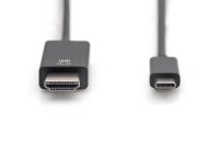 DIGITUS USB-C/HDMI Kabel AK-300330-020-S 2,0 m schwarz, 1 St.