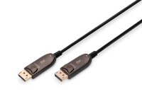 DIGITUS DisplayPort/DisplayPort Glasfaserkabel AK-340107-200-S 15,0 m schwarz, 1 St.