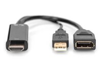 DIGITUS AK-330101-002-S  DisplayPort 1.2/HDMI Adapter