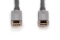 DIGITUS USB-C/USB-C Glasfaserkabel AK-330160-150-S 10,0 m...