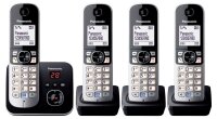 Panasonic KX-TG6824GB Schnurloses Telefon-Set mit...