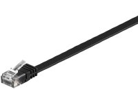 goobay RJ-45 Netzwerkkabel 1,0 m schwarz bis zu 1,00...