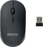 DICOTA SILENT V2 Maus kabellos schwarz