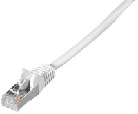 goobay RJ-45 Netzwerkkabel 30,0 m weiß bis zu 1,00 Gbit/Sek. bis zu 100 MHz, 1 St.