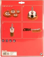 Werkzeyt Drahtbürsten für Bohrmaschine 7-tlg., 1 St.