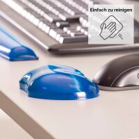 Fellowes Handballenauflage Crystals Gel blau