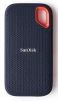 SanDisk Extreme Portable SSD V2 500 GB externe SSD-Festplatte schwarz, orange