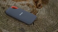 SanDisk Extreme Portable SSD V2 500 GB externe SSD-Festplatte schwarz, orange