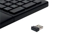 Kensington Pro Fit® ergonomische Tastatur kabellos schwarz