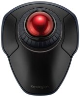 Kensington Orbit mit Scroll-Ring Trackball kabellos rot, schwarz
