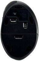 Kensington Pro Fit® Ergo Maus kabellos schwarz