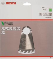 BOSCH Optiline Wood Kreissägeblatt 190,0 mm, 36...