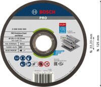 BOSCH Trennscheibe EXPERT for Inox - Rapido, 1 St.