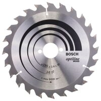 BOSCH Optiline Wood Kreissägeblatt 190,0 mm, 24...