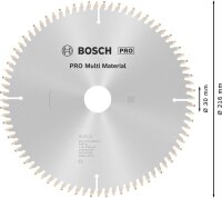 BOSCH Multi Material Kreissägeblatt 216,0 mm, 80 Zähne, 1 St.