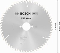 BOSCH Optiline Wood Kreissägeblatt 190,0 mm, 60 Zähne, 1 St.