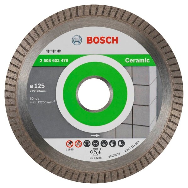 BOSCH Diamant-Trennscheibe Best Ceramic Turbo, 1 St.