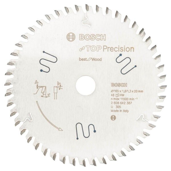 BOSCH Best for Multi Material Kreissägeblatt 165,0 mm, 56 Zähne, 1 St.