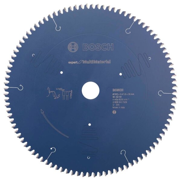 BOSCH EXPERT for Multi Material Kreissägeblatt 305,0 mm, 96 Zähne, 1 St.