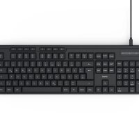 hama CKM-200 Tastatur-Maus-Set kabelgebunden schwarz