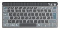 hama WK-700 Tastatur kabellos grau
