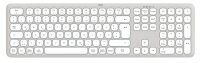 hama WK-550 Tastatur kabellos weiß