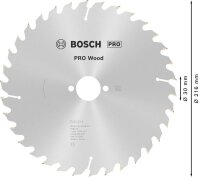 BOSCH Optiline Wood Kreissägeblatt 216,0 mm, 34 Zähne, 1 St.