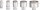 BOSCH Diamantbohrer-Set Best for Ceramic, 5-teilig