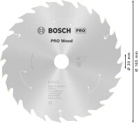 BOSCH Standard for Wood Kreissägeblatt 165,0 mm, 24 Zähne, 1 St.