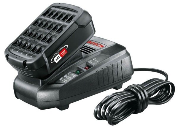 BOSCH Home & Garden Werkzeugakku mit Ladegerät 2,5 Ah + AL 1830CV Li-Ion 2.5 Ah