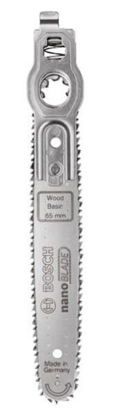 BOSCH Home & Garden nanoBLADE Wood Basic 65 Sägeblatt für kleine Handsäge, 1 St.