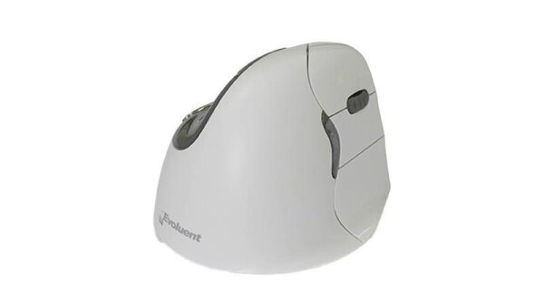 BAKKER ELKHUIZEN Evoluent 4 Bluetooth Maus ergonomisch kabellos weiß