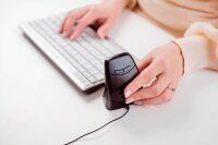 BAKKER ELKHUIZEN DXT 3 Precision Mouse Maus ergonomisch kabelgebunden schwarz