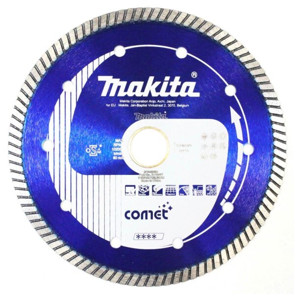 makita Diamant-Trennscheibe Comet Turbo B-13007, 1 St.