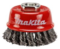 makita Drahtbürste für Winkelschleifer Topfbürste P-04488, 1 St.