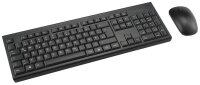 Kensington KM150 EQ Tastatur-Maus-Set kabellos schwarz