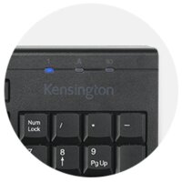 Kensington KM150 EQ Tastatur-Maus-Set kabellos schwarz