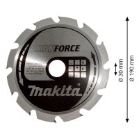 makita B-32144 MARKFORCE Kreissägeblatt 190,0 mm, 12...