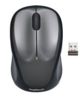 Logitech M235 Maus kabellos grau
