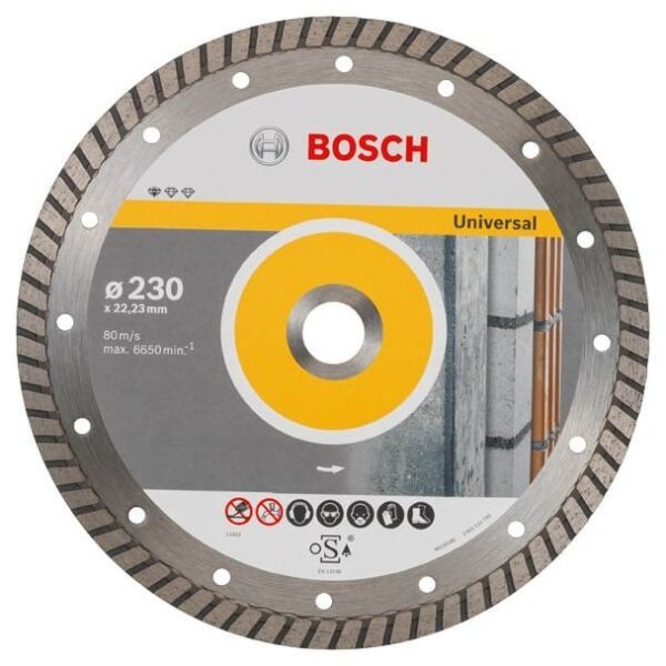 BOSCH Diamant-Trennscheibe Standard for Universal Turbo, 1 St.