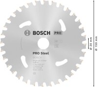 BOSCH PRO Steel Kreissägeblatt 150,0 mm, 36 Zähne, 1 St.