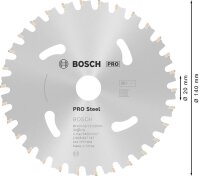 BOSCH PRO Steel Kreissägeblatt 140,0 mm, 30 Zähne, 1 St.
