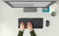 Logitech MK545 ADVANCED Tastatur-Maus-Set kabellos schwarz